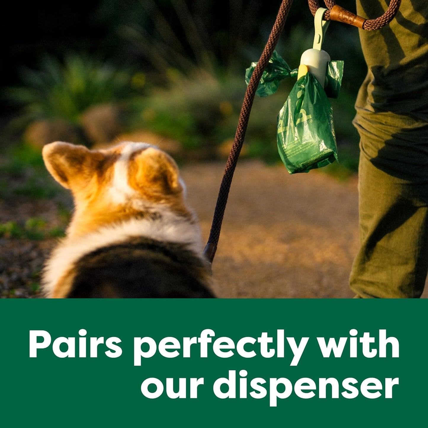 Earth Rated Poop Bags for Dogs, Guaranteed Leak Proof and Extra Thick Waste Bag Refill Rolls, Lavender Scented